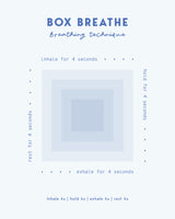 Box Breathe Poster och Canvastavla