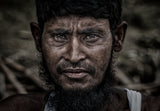 Rohingya refugee man. Poster och Canvastavla