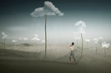 Cloud-Farm Poster och Canvastavla
