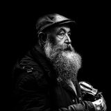 The Man With The Beard Poster och Canvastavla