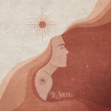 Sun Man Terracotta Soleil Poster och Canvastavla