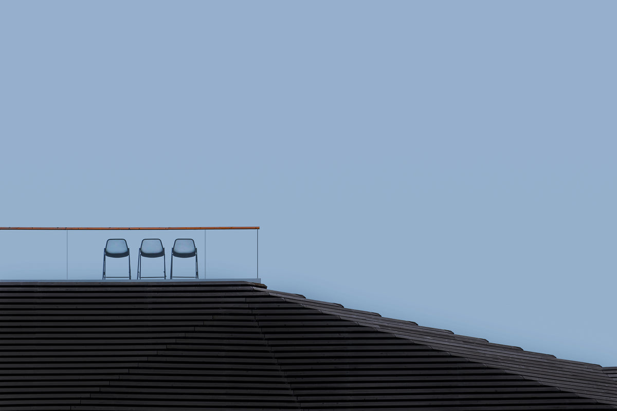 three chairs Poster och Canvastavla