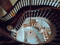 Baron Empain Palace Staircase Poster och Canvastavla