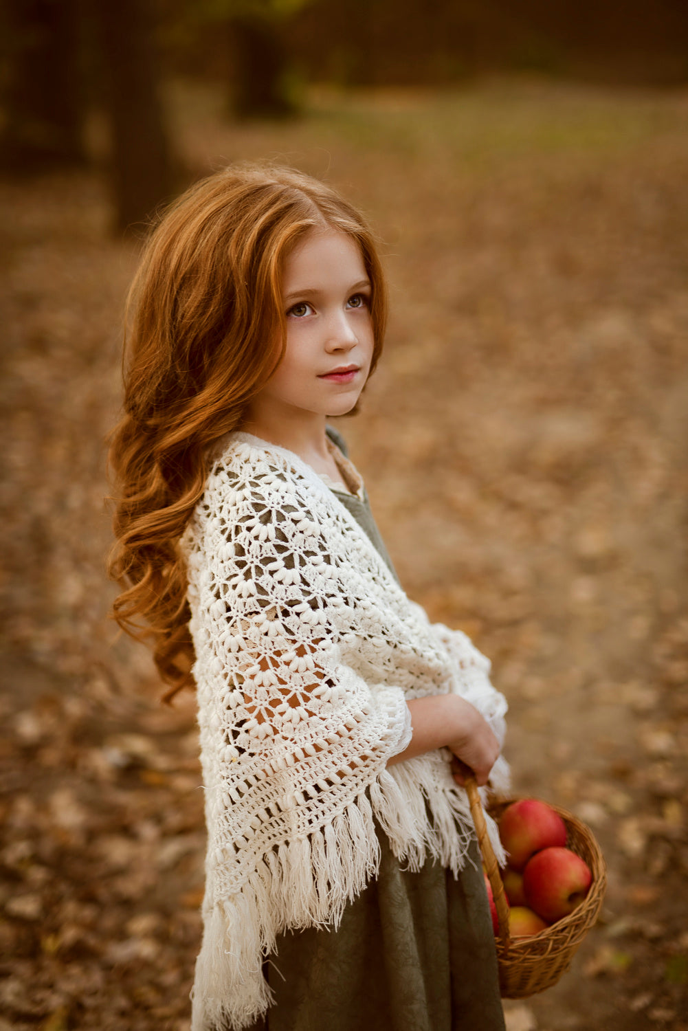 Autumn in her hair Poster och Canvastavla