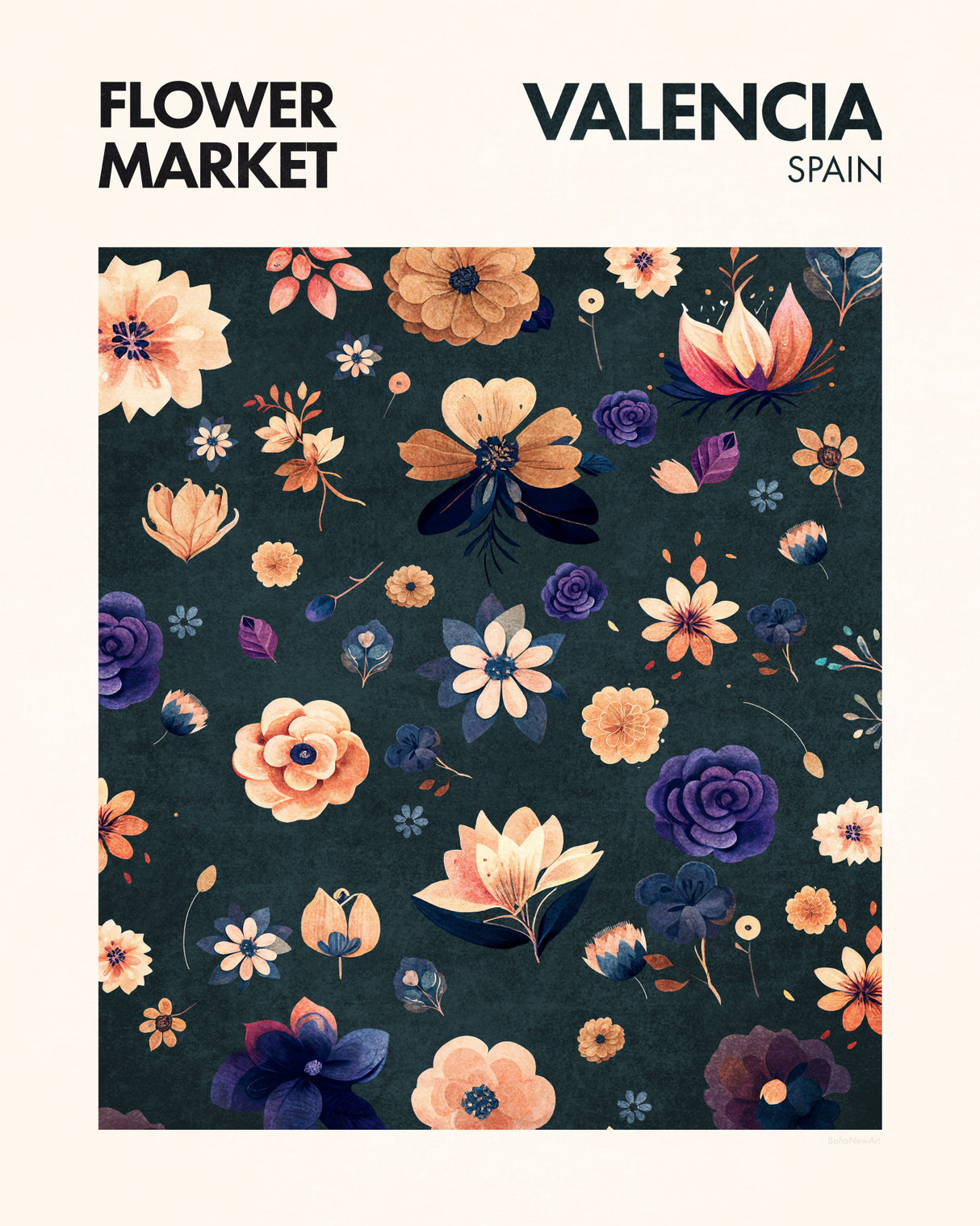 Ratio 4x5 Print By Bohonewart Copy 18 Poster och Canvastavla
