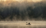 Sunny and misty morning Poster och Canvastavla