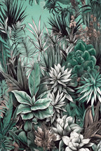 Tropical flora 1 Poster och Canvastavla