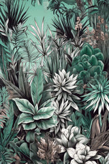 Tropical flora 1 Poster och Canvastavla