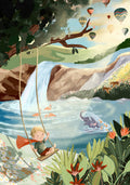 Swingset Dreams Poster och Canvastavla