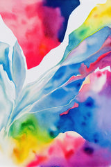 Nature Inspired Abstract Watercolor  (Day 29) Poster och Canvastavla
