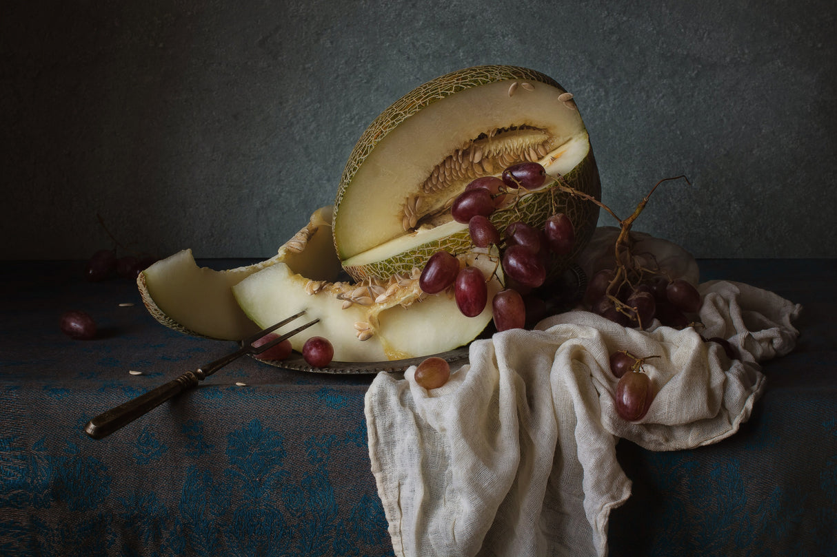 Portrait of melon Poster och Canvastavla