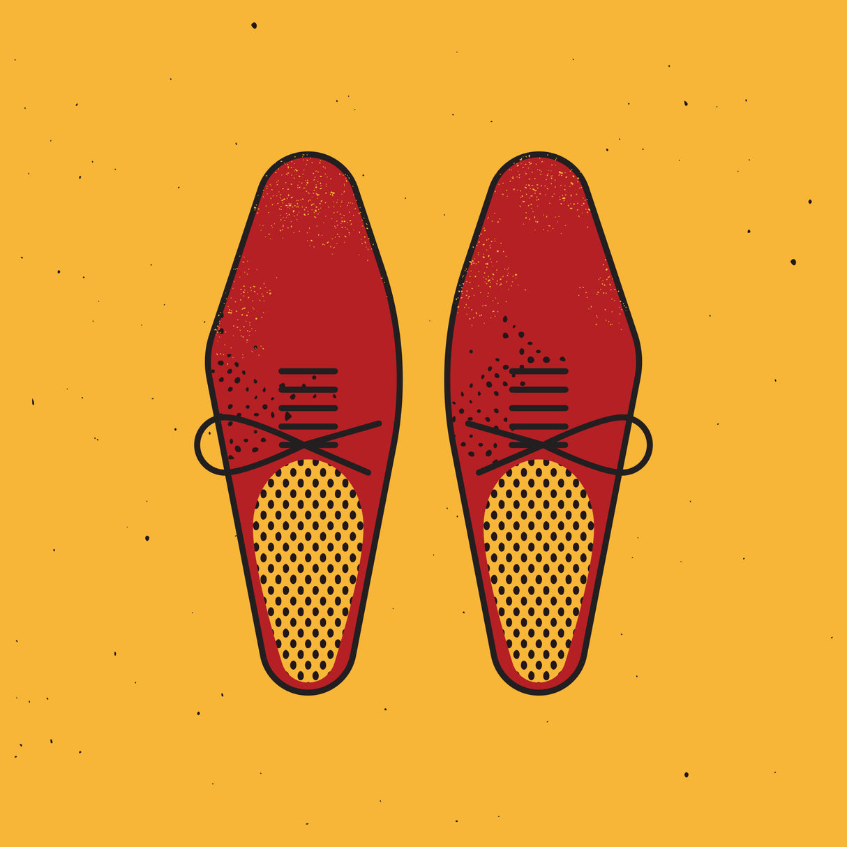 Red Shoes Poster och Canvastavla