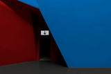 Angled Door Poster och Canvastavla