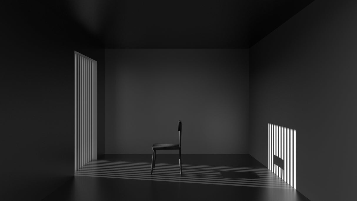 Emptyness of Jail Poster och Canvastavla