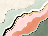 3x4 Aspectratio Pinkgreen38 Poster och Canvastavla