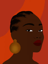 Cornrows Poster och Canvastavla