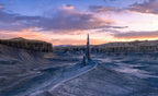 Rock Spire sunset Poster och Canvastavla