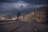 Malecon mood before night Poster och Canvastavla