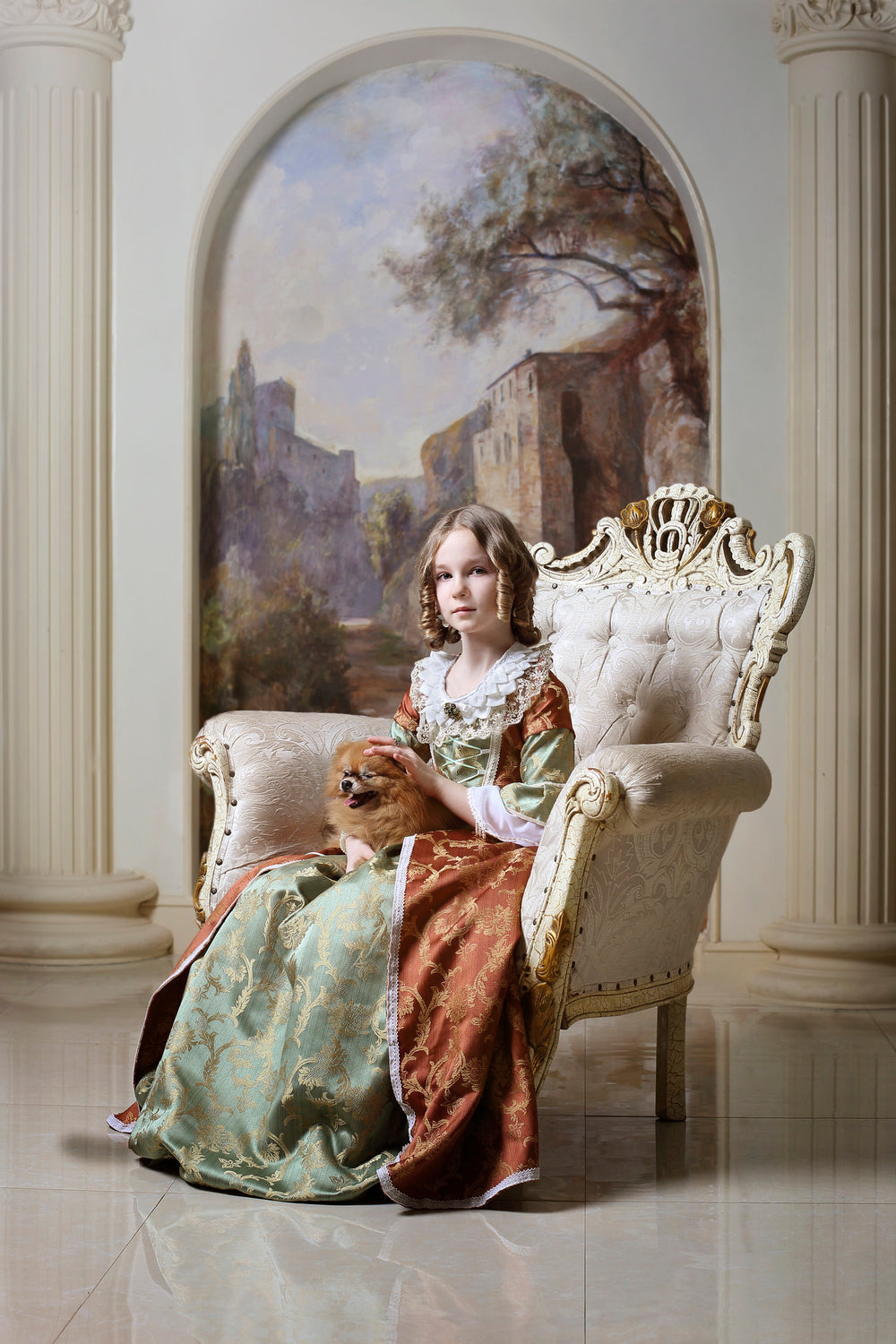 Her Highness and the doggy 2 Poster och Canvastavla