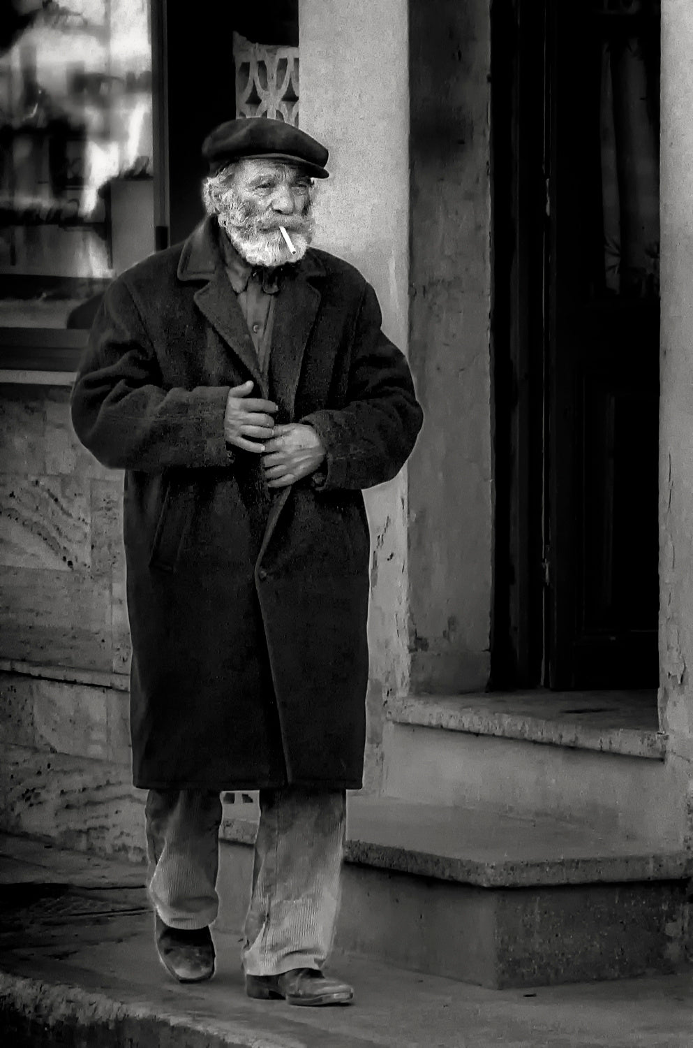 the old timer Poster och Canvastavla