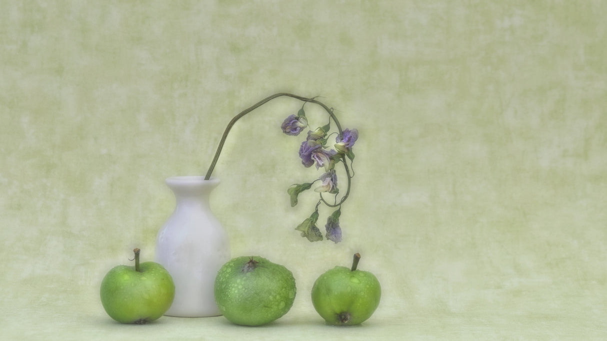 Green apples Poster och Canvastavla