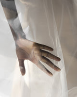 Hand Through Sheer Poster och Canvastavla