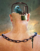 Can you open the imprisoned thought ? Poster och Canvastavla