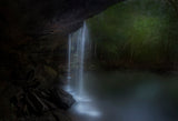 Hidden Waterfalls Poster och Canvastavla