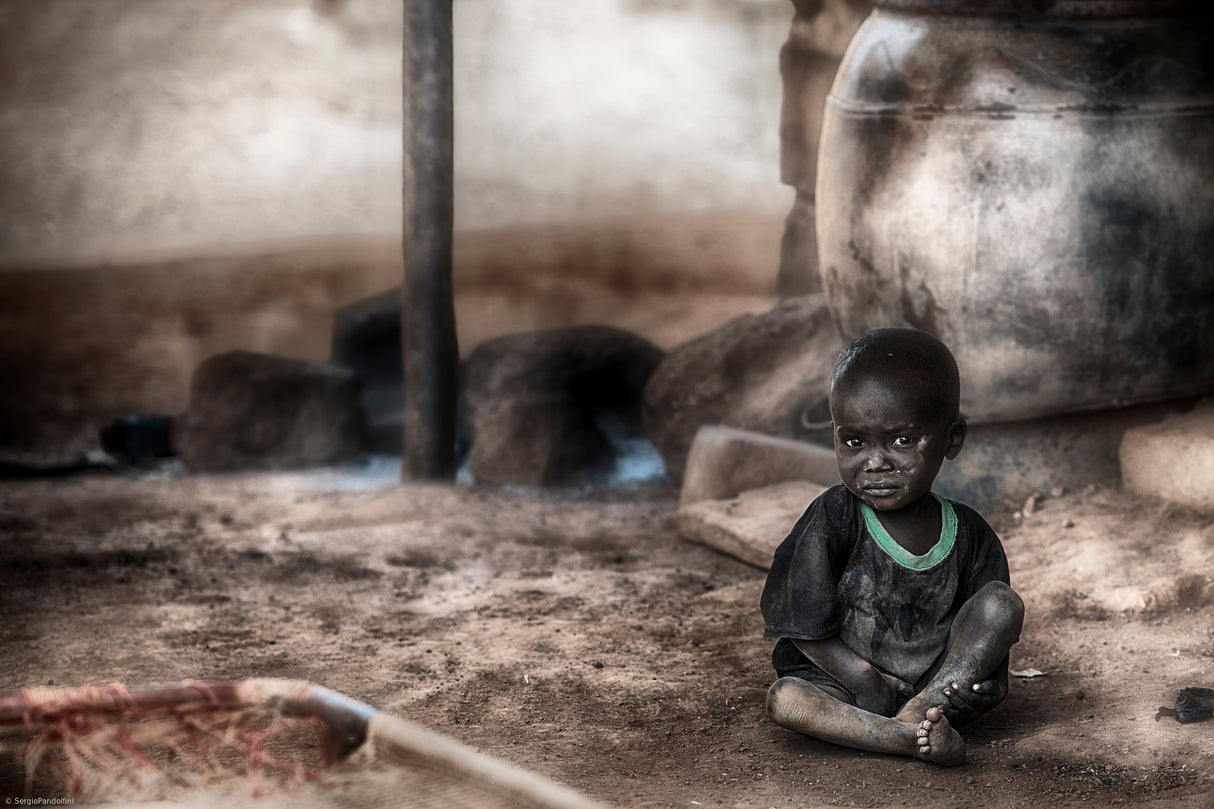 Please, leave not kids alone... - (Cote d'Ivoire) Poster och Canvastavla