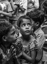 Enfants défavorisés de Calcutta Poster och Canvastavla