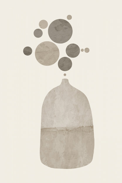 Graceful Blooms Vas och keramikposter