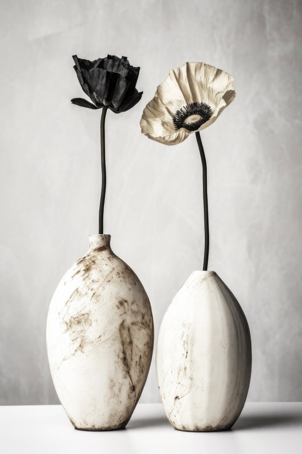 White Ceramic No 3 Poster och Canvastavla
