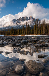 castle mountain Poster och Canvastavla