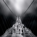 On the bridge Poster och Canvastavla