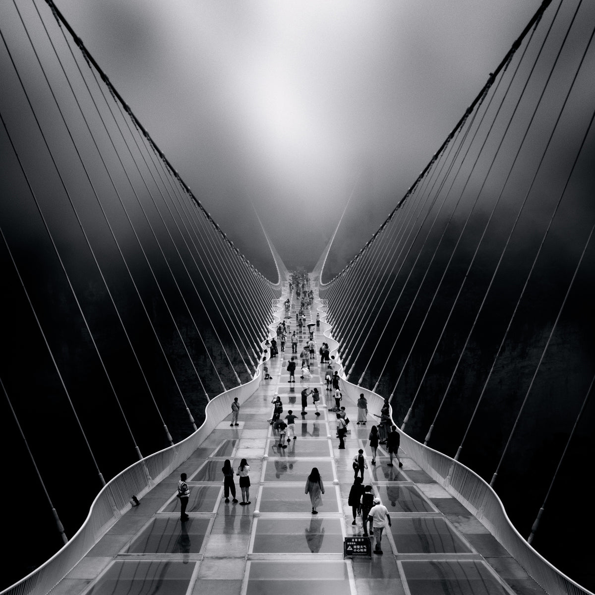 On the bridge Poster och Canvastavla