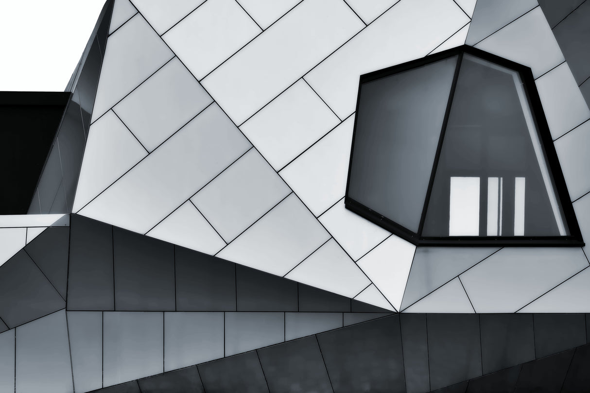 Edged Architecture Poster och Canvastavla