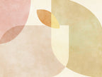 Aqua Shapes1 Kopie Poster och Canvastavla