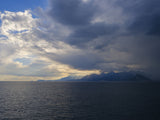 stormy weather and seascape Poster och Canvastavla