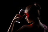 A lady with red wine Poster och Canvastavla