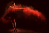 The Red Ballerina Poster och Canvastavla