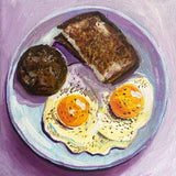 Breakfast Poster och Canvastavla