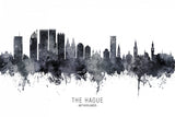 The Hague Netherlands Skyline Poster och Canvastavla