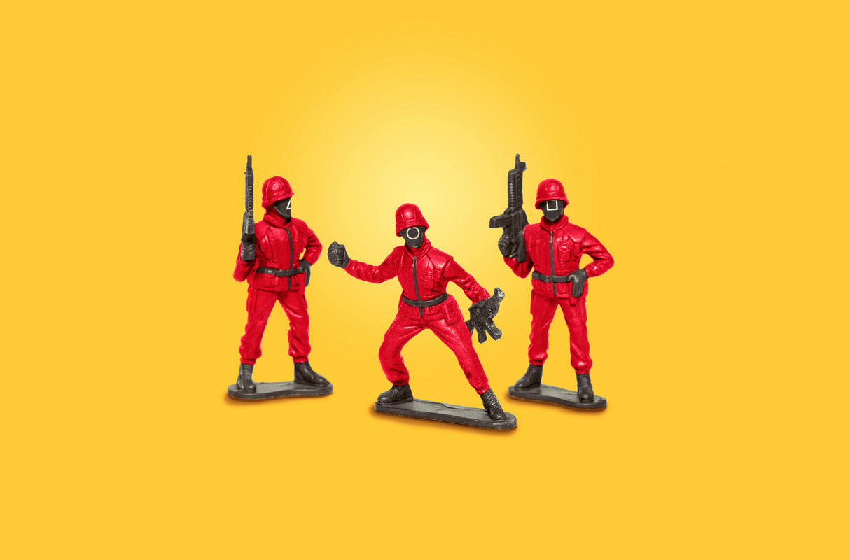 Modern Toy Soldiers Poster och Canvastavla