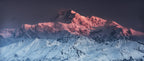 Mount Denali Panorama Poster och Canvastavla
