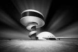 Niemeyer Center Poster och Canvastavla