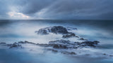 Blue Morning Mist Poster och Canvastavla