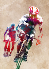 Bikers sport art 42 Poster och Canvastavla