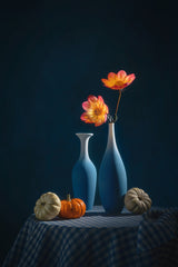 Dahlia and Squash Poster och Canvastavla