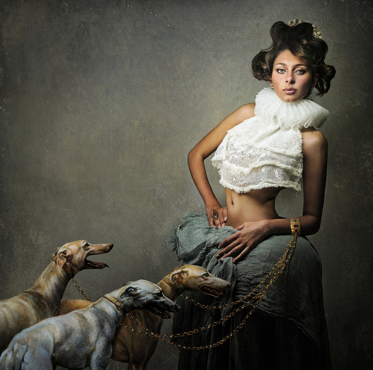 Betty and the dogs Poster och Canvastavla