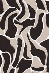 Brown Animal Pattern Poster och Canvastavla